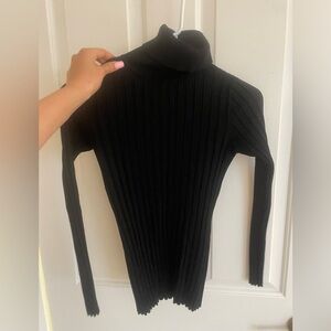 Black long sleeve.